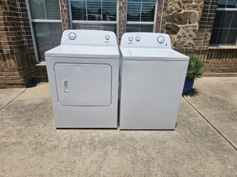 Washer and Dryer
