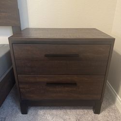 Set of 2 Bedside Table Drawers