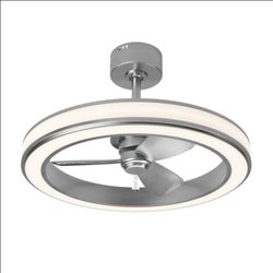 New in box Artika Edwin 23" LED Chandelier Ceiling Fan. Sells at costco for $160