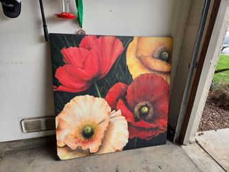 Sofa and art