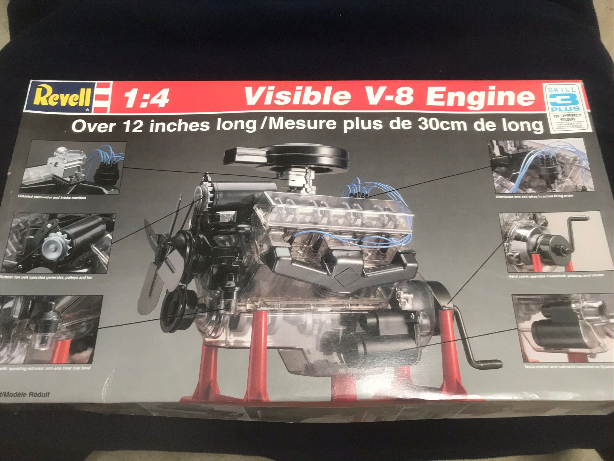 Revel V8 Model Engine