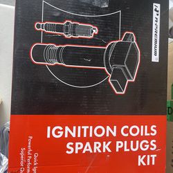 IGNITION COILS SPARK PLUGS KIT