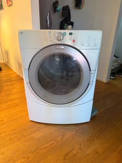 Whirlpool Duet Front-Load Dryer White
