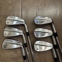 2024 Taylormade P770 Irons 5-PW Dynamic Gold Mid 115 S300 Steel Shafts