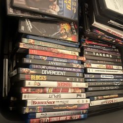 DVD AND BLUE RAY DVDS 