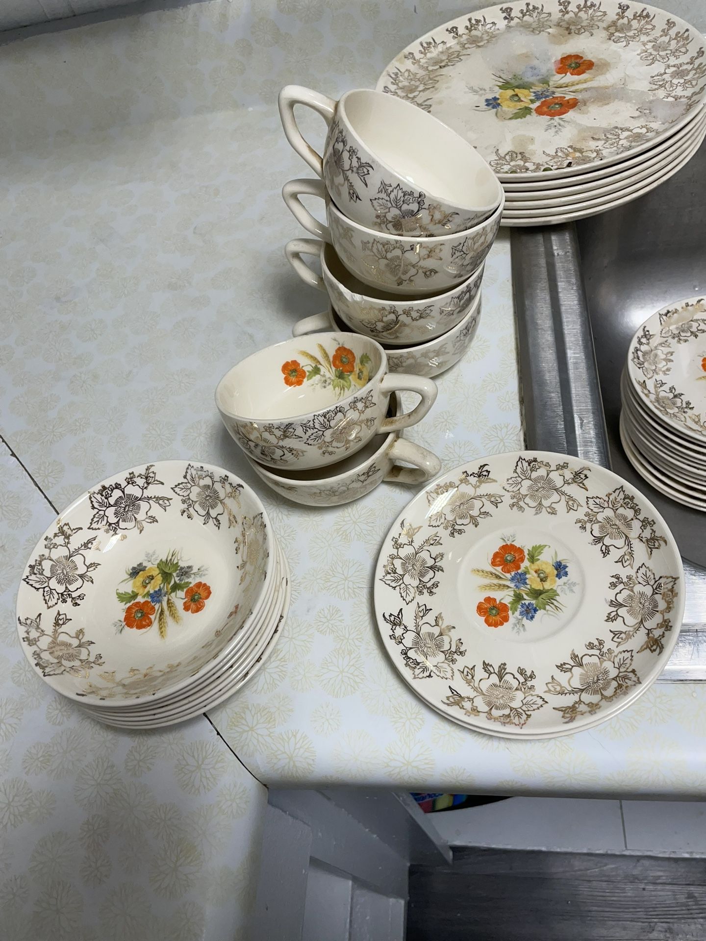 China Plates 22k Gold 