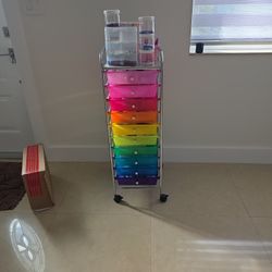 Bracelet Making Kit With Rolling Cart . Fully Loaded With Over 600.00 Value