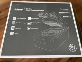 FullStar 9-in-1 Deluxe Vegetable Chopper