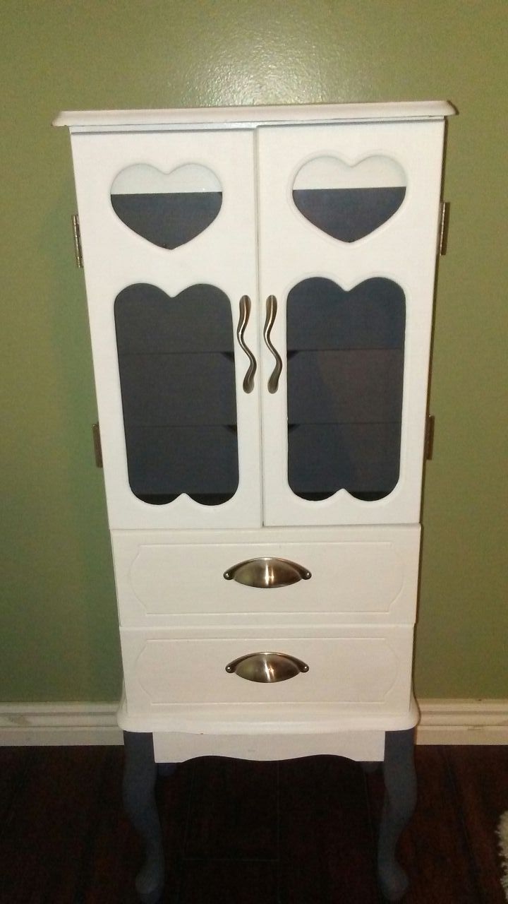 Jewelry armoire refurbished