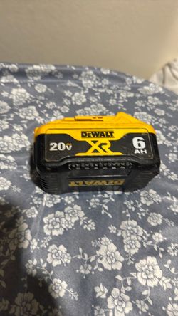 DeWalt 20V MAX XR 6Ah Battery