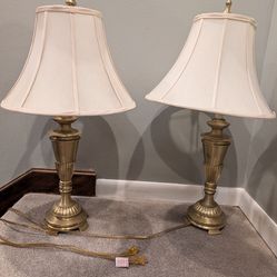 Vintage Berman Brass lamps