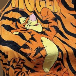 Tigger Throw Blanket 