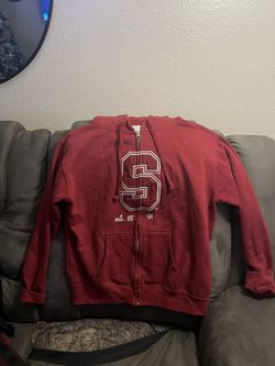 Men’s Stanford University Zip-Up Hoodie (Medium)