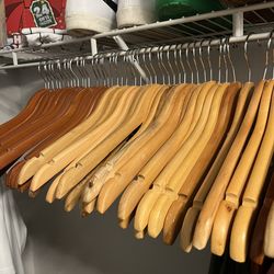 Wood hangers