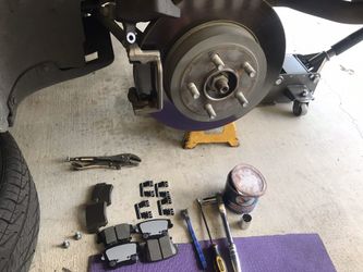 Brakes/shocks/tune up/alternator/starter/ball joint/motor mounts/axles/control arms/ball joints/radiator