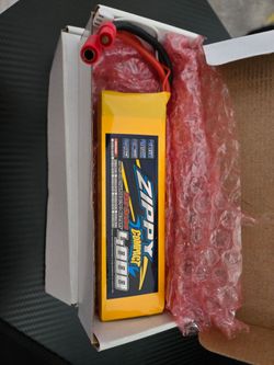 (2) ZIPPY Compact 4000mAh 2S 25C Lipo Pack