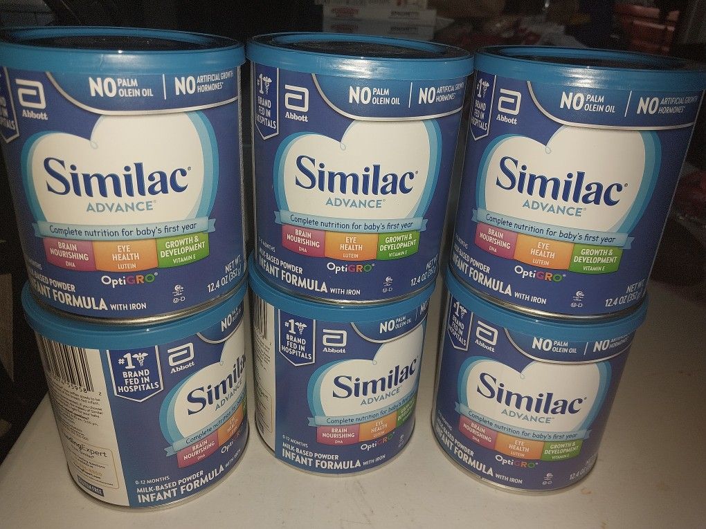 SIMILAC $12 EACH OR TRADE FOR ENFAMIL