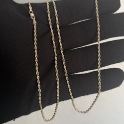 10k Gold Rope Chain