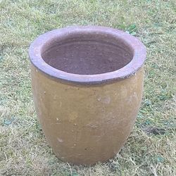 Nice Brown Pottery Flower Pot
