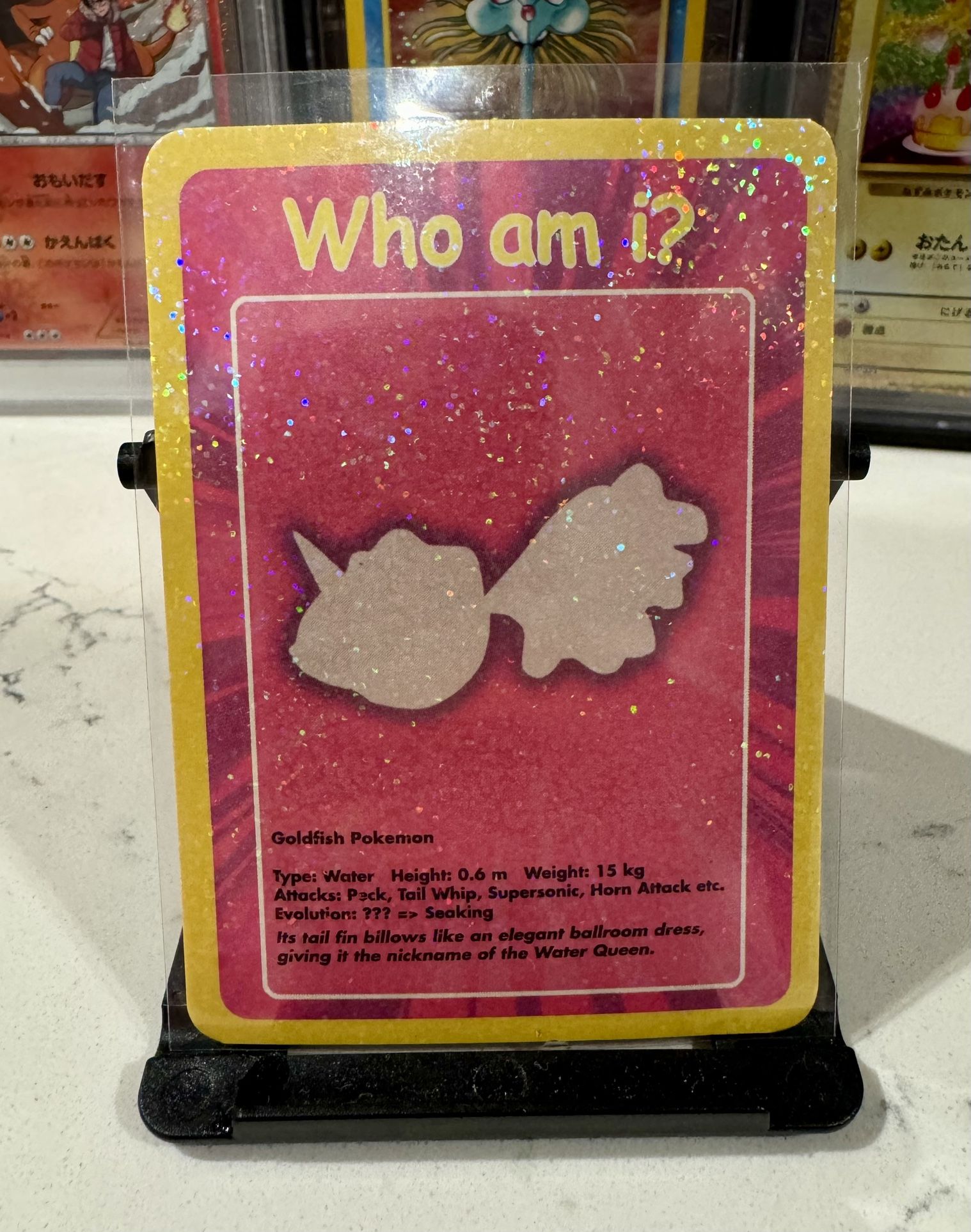Goldeen #118 Funskool 2004 - Pokmon Who Am I? Holo Rare Card*NM for Sale  in Long Beach, CA - OfferUp
