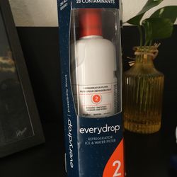 Everydrop by Whirlpool Ice and Water Refrigerator Filter 2, EDR2RXD1, Single-Pack