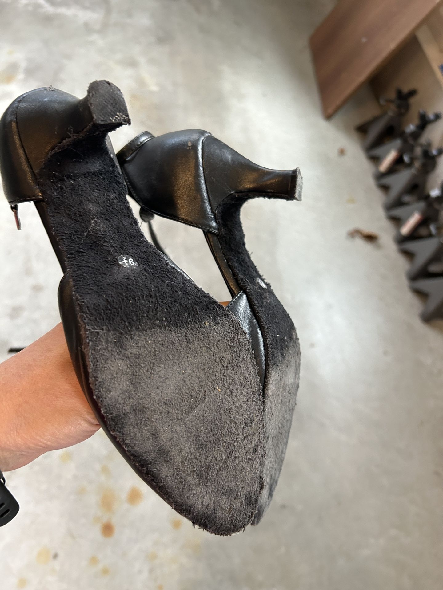 Dance Heels, Women Shoes Size 9.5