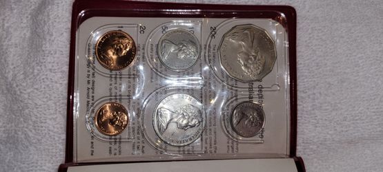 1981 Royal Australian Mint 6 Coin Wildlife Uncirculated Set w/ Original Case