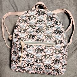 Kohl's Pink Owl Mini-Backpack Purse