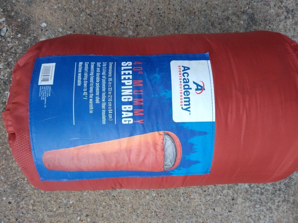 Academy 40-degree Mummy Sleeping Bag
