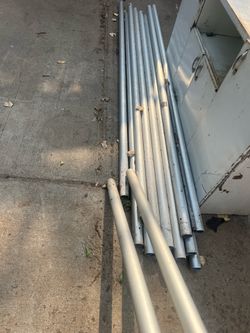 16 Piece Aluminum Poles