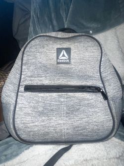 Reebok Grey & Black Medium Bookbag