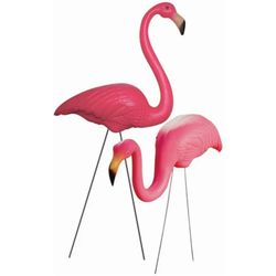 Garden Flamingos
