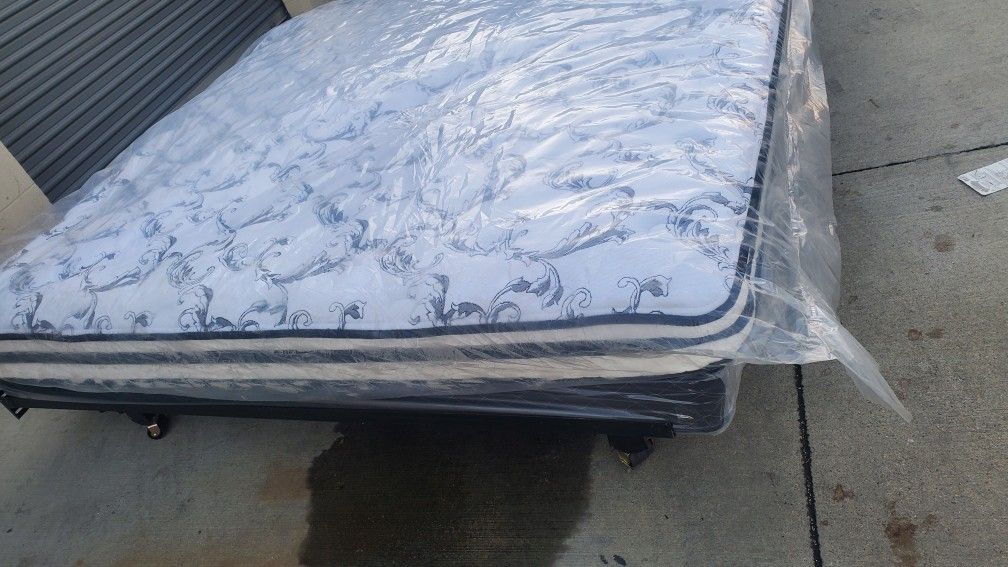 King Mattress With Spring Brand New