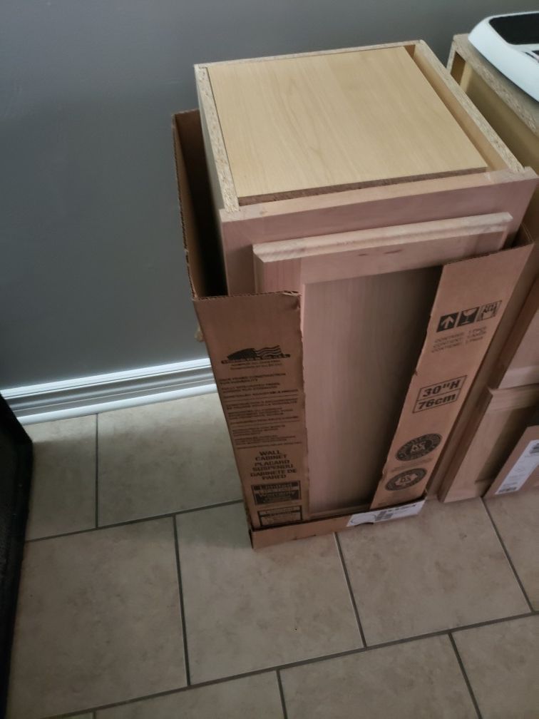 2 kitchen cabinets for sale brand new