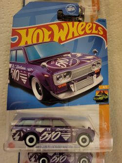 hot wheels datsun bluebird wagon (510)