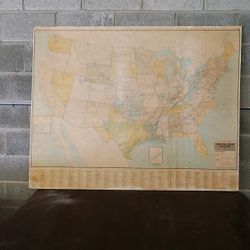 1974. US Natural Gas Map