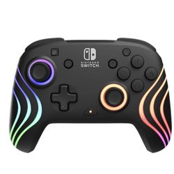 Nintendo PDP Afterglow Wave Wireless Controller With Motion