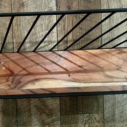 Small Wall Shelf Mango Wood