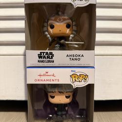 Funko Pop Hallmark Ornaments Star Wars Ahsoka Tano & Wednesday Addams