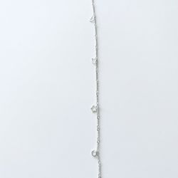 Sterling Silver Foot Bracelet .925 With Shapes For $35