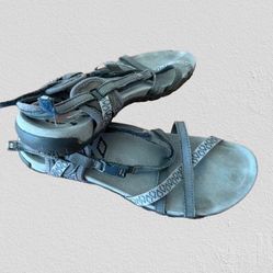Merrell Slate Performance Footwear Woman’s Gray Sandals, Sz 9