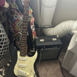Fender Strat And Amp