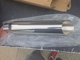 Exhaust tailpipe.
