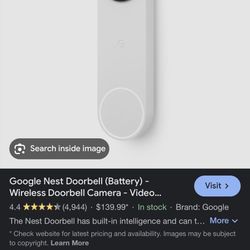 New Google Doorbell