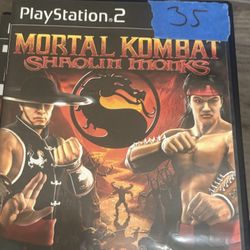 Mortal Kombat Shaolin Monks Ps2