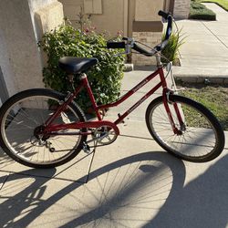 Classic Diamond Back SandStreak 6 Road Bike 26”Women’s 10 Speed Bicycle Red