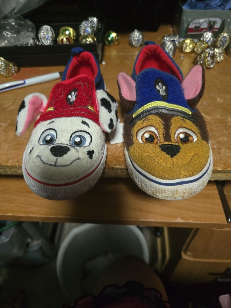 Size 12 Boys Slip On Shoes Paw Patrol