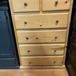 📣Jumbo Duplex Pinewood Dresser 
