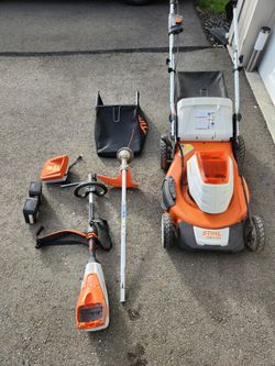 Stihl battery powered equipment