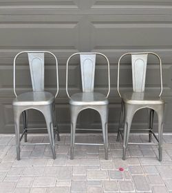 Restoration Hardware Remy Counter/Bar Stool (x3)